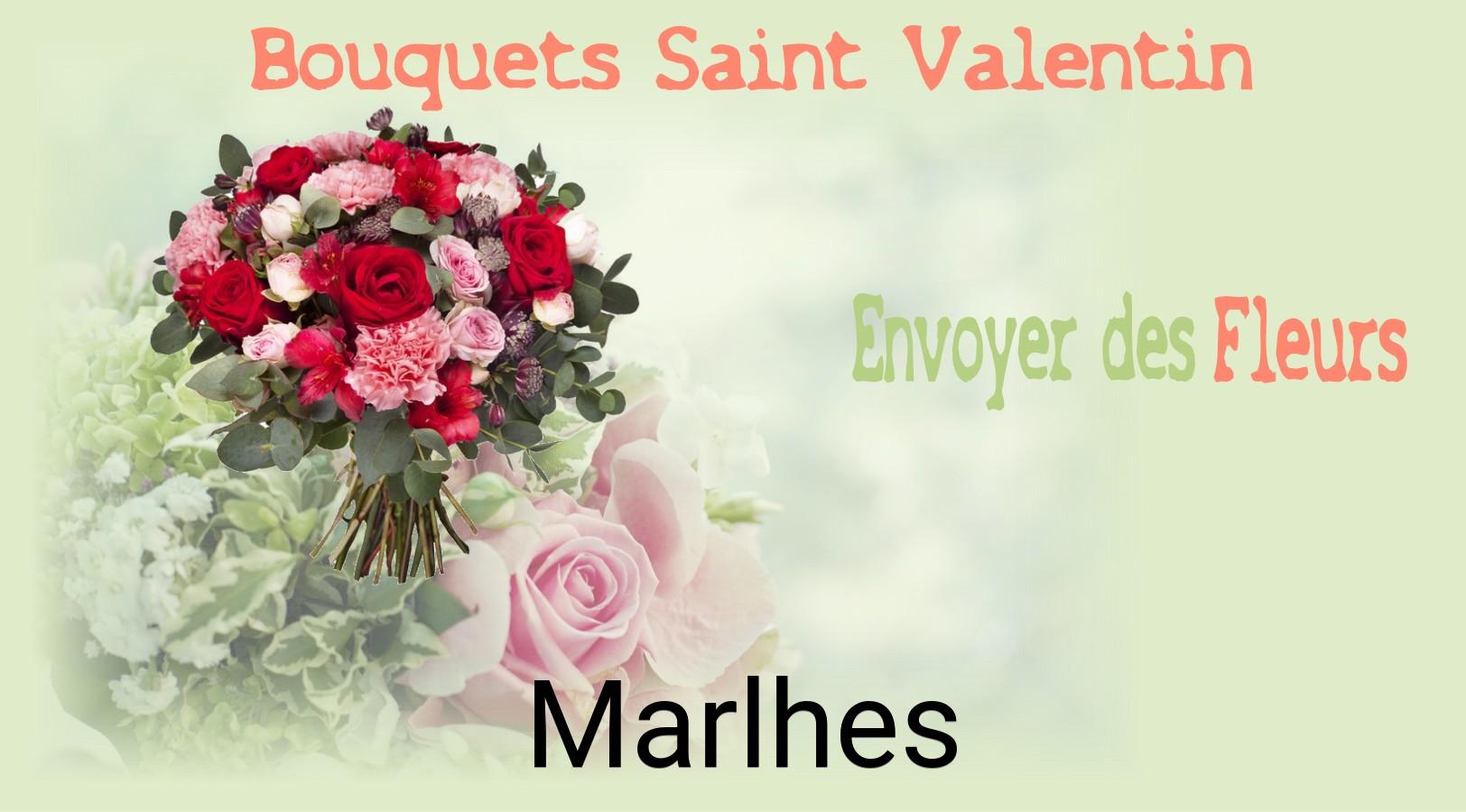 Roses de Saint-Valentin livrées à Marlhes
